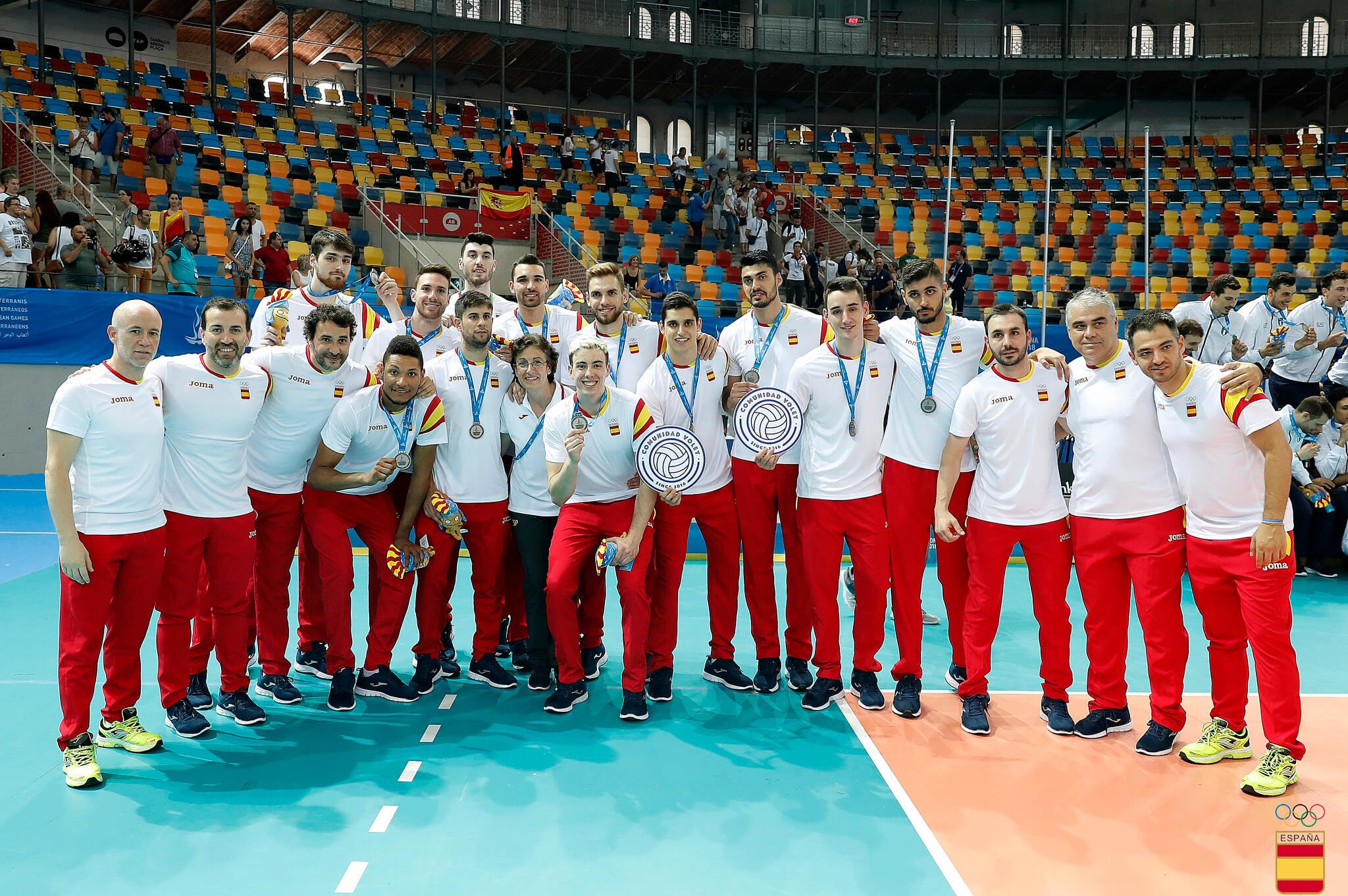 El voleibol español en los Juegos del Mediterráneo Tarragona 2018