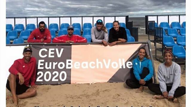 |ACTUALIZADO CADA JORNADA| Cuatro parejas españolas en el Campeonato de Europa de vóley playa 2020