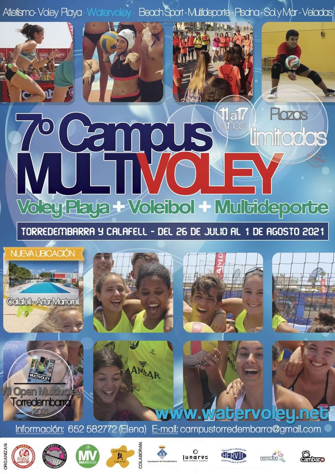 CAMPUS VOLEIBOL Y VÓLEY PLAYA VERANO 2021