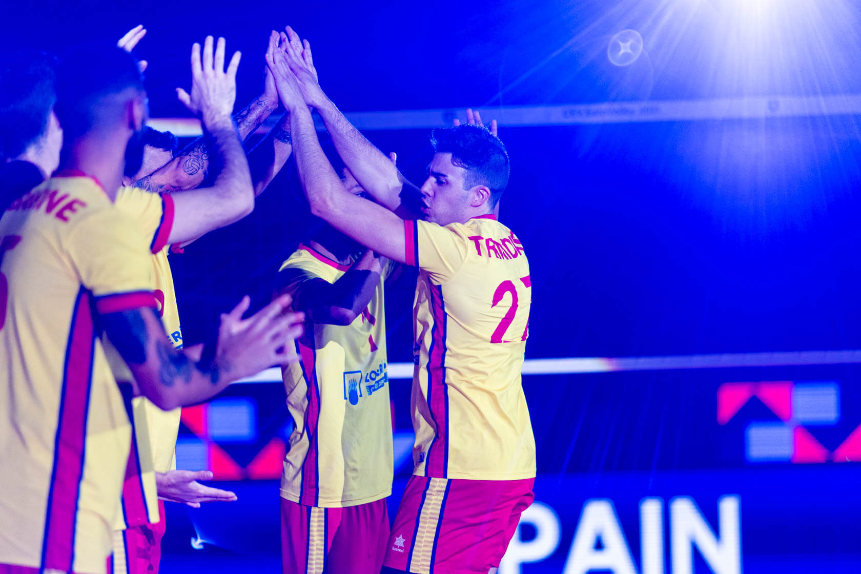 La selección española masculina no supera la fase del grupos del Europeo