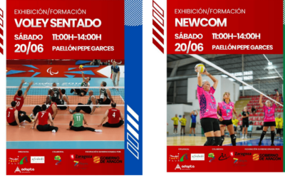 VUELVE EL VOLEIBOL SENTADO Y NEWCOM A ZARAGOZA